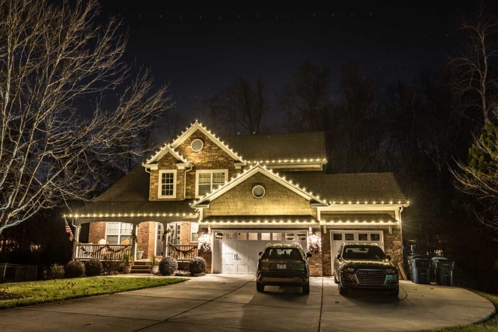 Residential Christmas Light Installation for Buckhead and Atlanta Homes